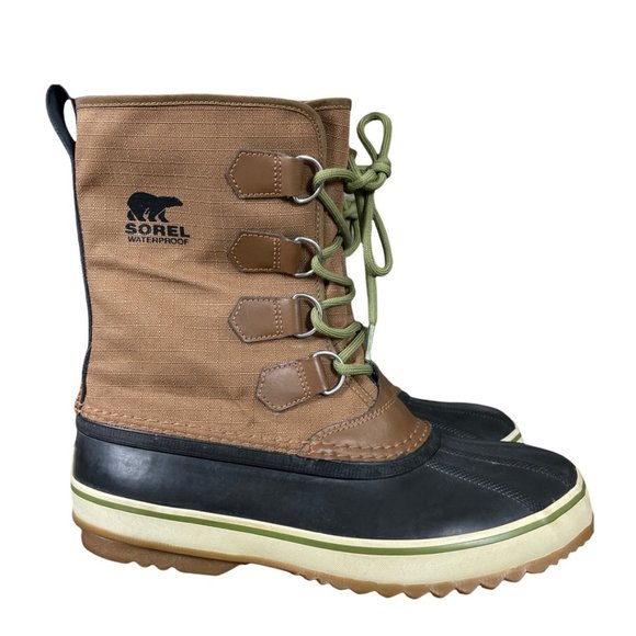 Sorel Other - Sorel 1964 Pac Nylon Nutmeg Snow Boots NM1440-260